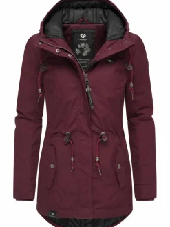 Ragwear Jacken & Westen*Damen Winterjacke - Monadis Black Label bordeaux uni