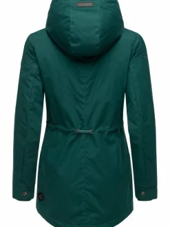 Ragwear Jacken & Westen*Damen Winterjacke - Monadis Black Label smaragd uni