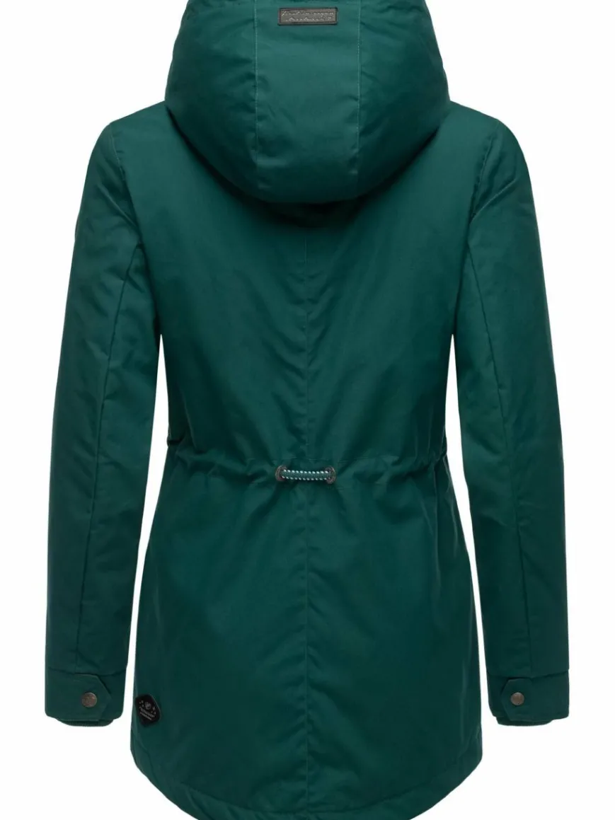 Ragwear Jacken & Westen*Damen Winterjacke - Monadis Black Label smaragd uni
