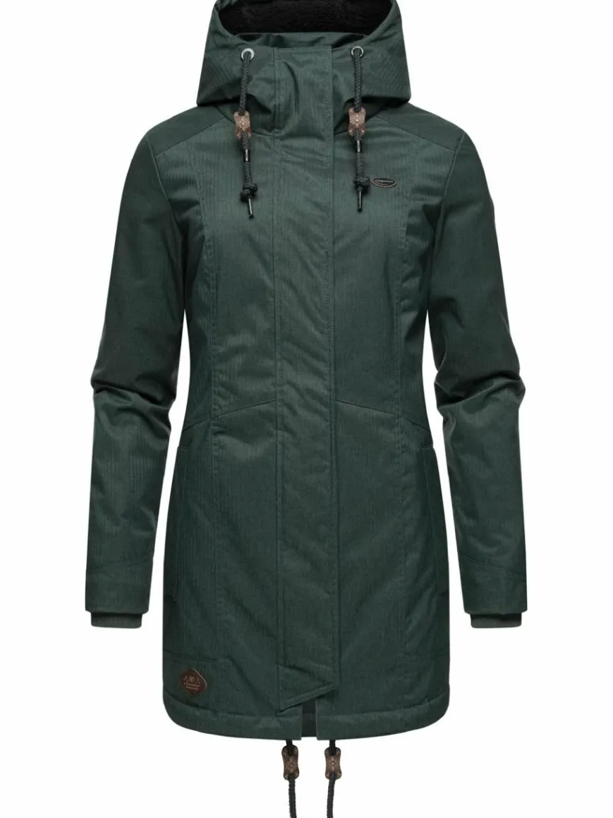 Ragwear Jacken & Westen*Damen Winterjacke - Tunned grün uni