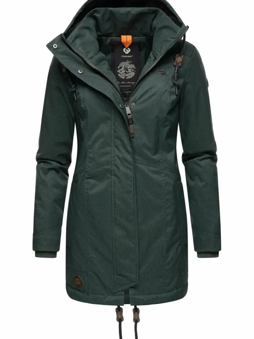 Ragwear Jacken & Westen*Damen Winterjacke - Tunned grün uni