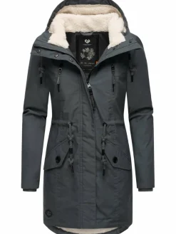 Ragwear Jacken & Westen*Damen Wintermantel - Elsie grau uni