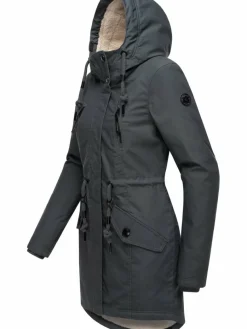 Ragwear Jacken & Westen*Damen Wintermantel - Elsie grau uni