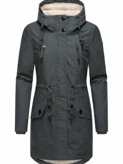 Ragwear Jacken & Westen*Damen Wintermantel - Elsie grau uni