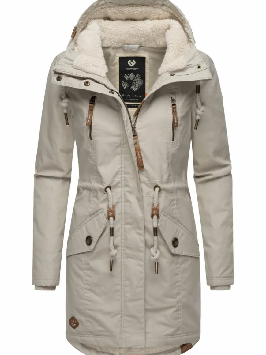Ragwear Jacken & Westen*Damen Wintermantel - Elsie grau uni