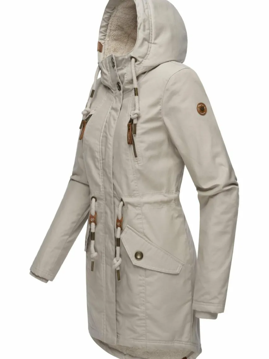 Ragwear Jacken & Westen*Damen Wintermantel - Elsie grau uni