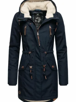 Ragwear Jacken & Westen*Damen Wintermantel - Elsie marine uni