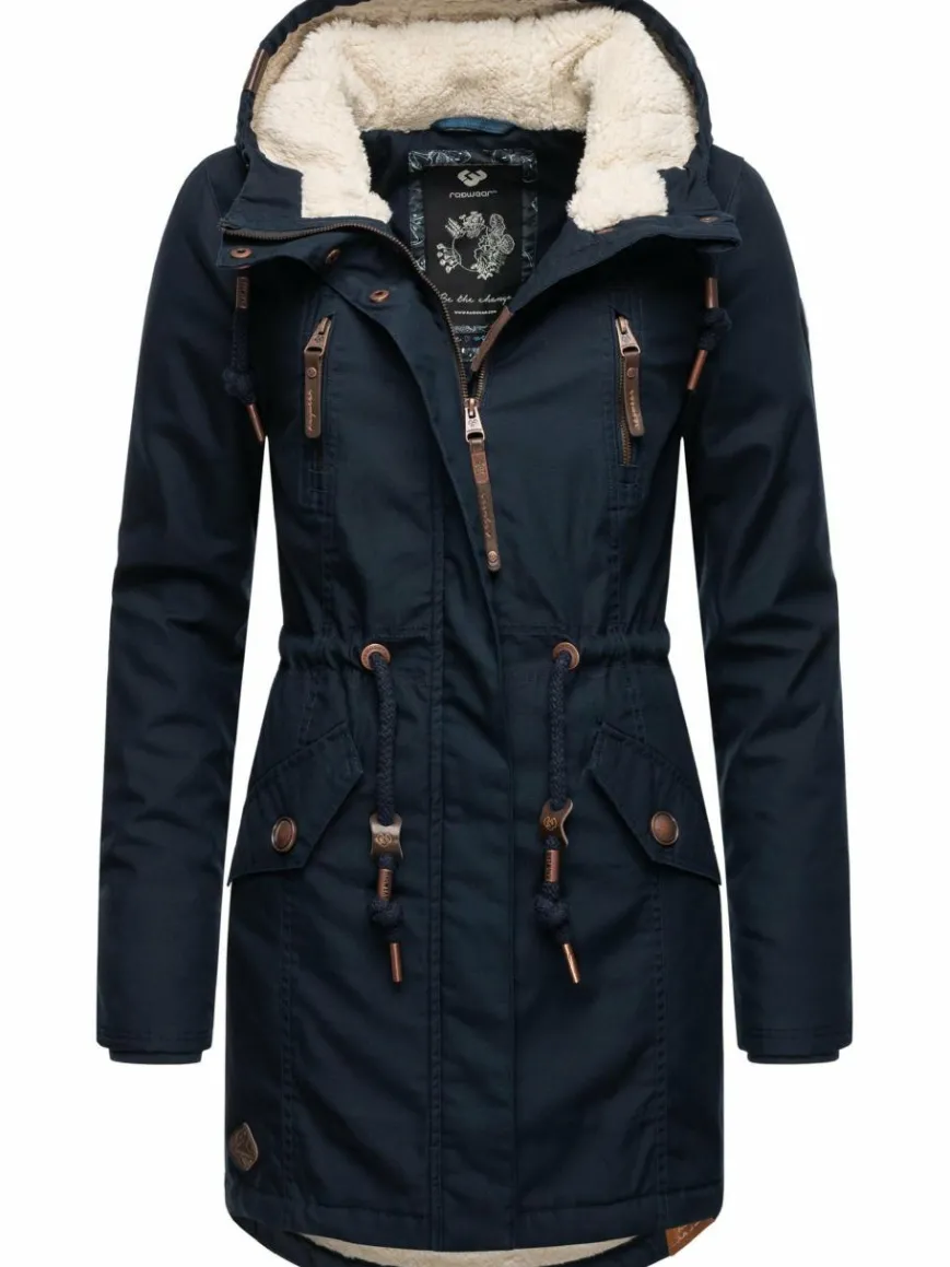 Ragwear Jacken & Westen*Damen Wintermantel - Elsie marine uni