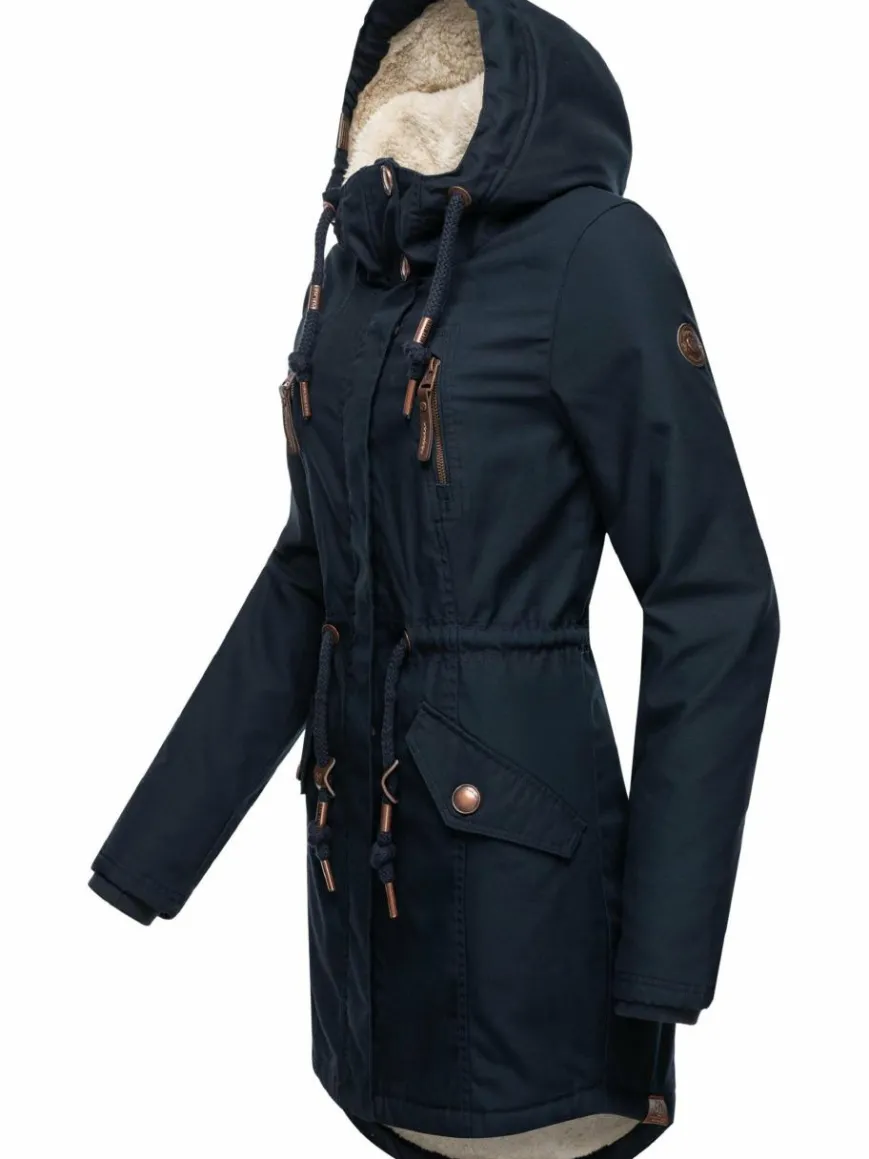 Ragwear Jacken & Westen*Damen Wintermantel - Elsie marine uni