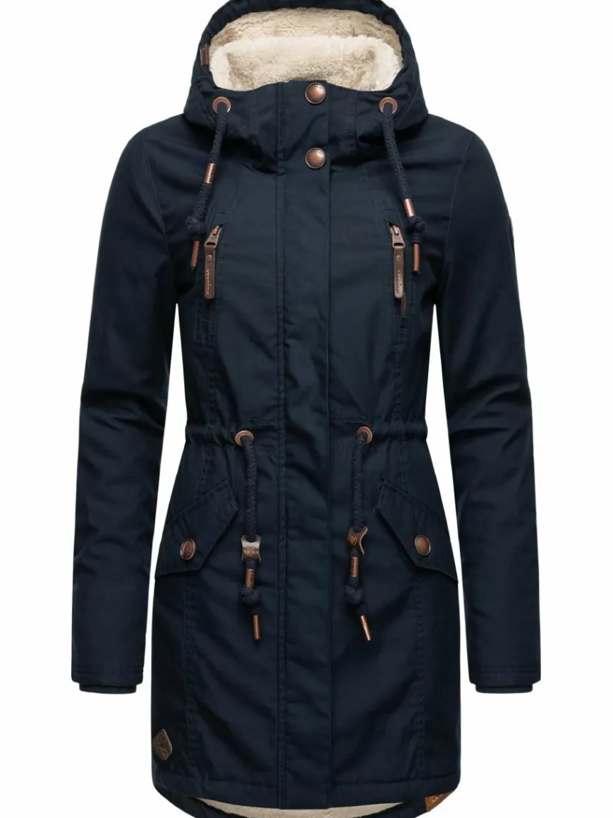 Ragwear Jacken & Westen*Damen Wintermantel - Elsie marine uni