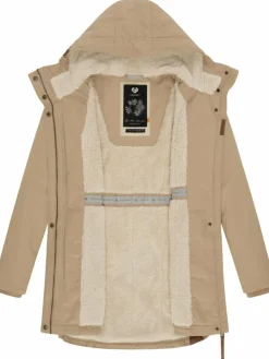 Ragwear Jacken & Westen*Damen Wintermantel - Elsie taupe uni