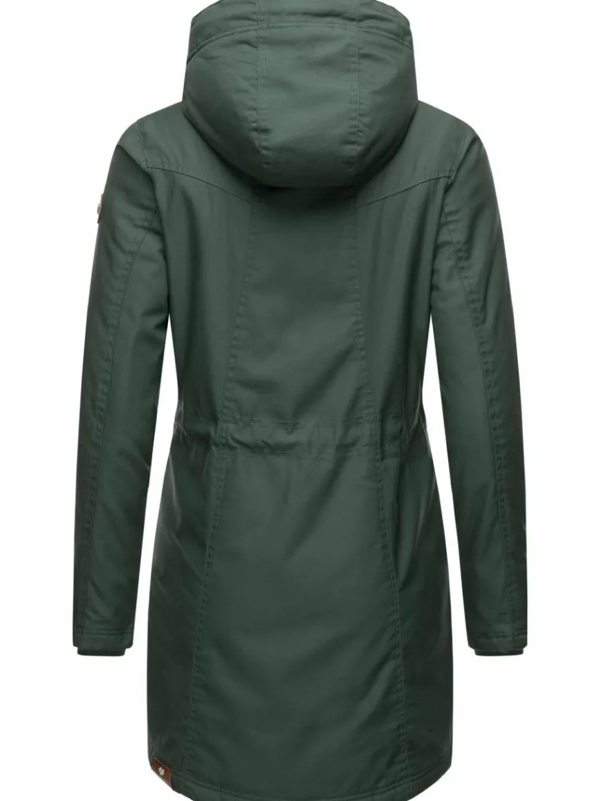 Ragwear Jacken & Westen*Damen Wintermantel - Elsie grün uni