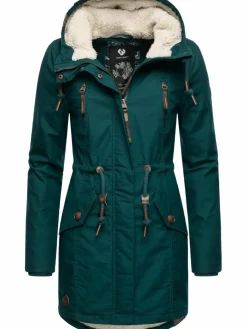 Ragwear Jacken & Westen*Damen Wintermantel - Elsie petrol uni