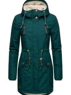 Ragwear Jacken & Westen*Damen Wintermantel - Elsie petrol uni