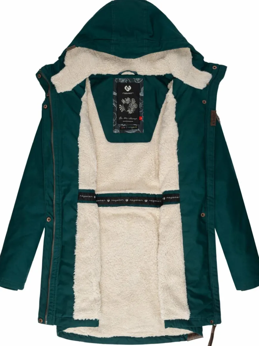 Ragwear Jacken & Westen*Damen Wintermantel - Elsie petrol uni