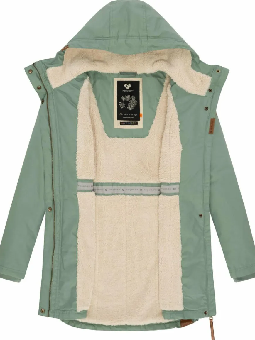 Ragwear Jacken & Westen*Damen Wintermantel - Elsie grün uni