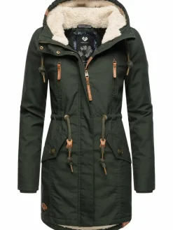 Ragwear Jacken & Westen*Damen Wintermantel - Elsie oliv uni