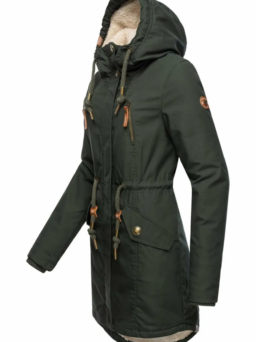 Ragwear Jacken & Westen*Damen Wintermantel - Elsie oliv uni