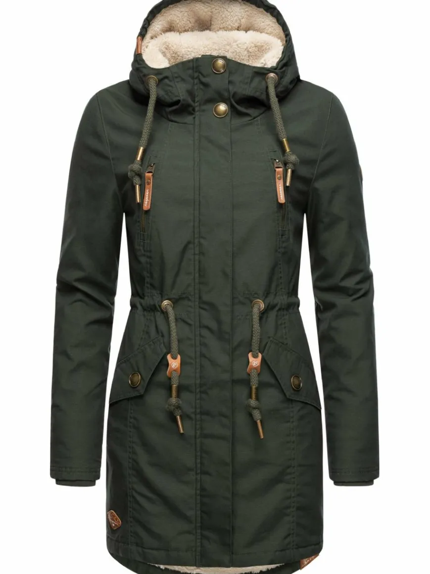 Ragwear Jacken & Westen*Damen Wintermantel - Elsie oliv uni