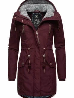 Ragwear Jacken & Westen*Damen Wintermantel - Elsie rot uni