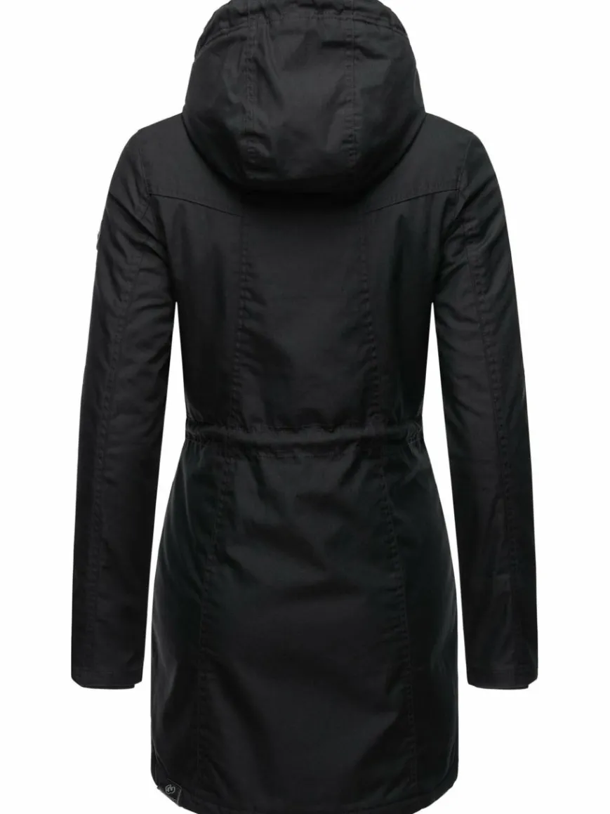 Ragwear Jacken & Westen*Damen Wintermantel - Elsie schwarz uni