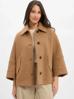 Fuchs Schmitt Jacken & Westen*Damen Wolljacke camel uni