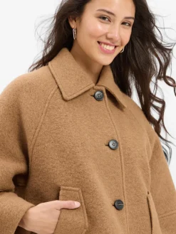 Fuchs Schmitt Jacken & Westen*Damen Wolljacke camel uni