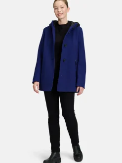 Gil Bret Jacken & Westen*Damen Wolljacke blau uni