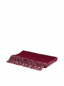 Tommy Hilfiger Schals & Tücher*Damen Wollschal himbeer ecru uni