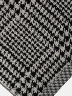 Möve Heimtextilien*Handtuchset 4-teilig - Brooklyn schwarz gemustert