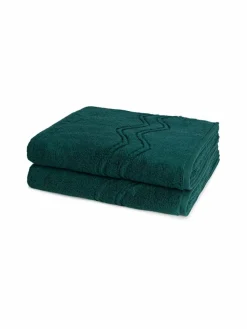 Ross Heimtextilien*Handtuchset 2-teilig - Cashmere feeling grün uni