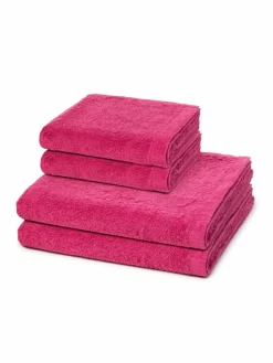 Cawö Heimtextilien*Handtuchset 2-teilig - Lifestyle pink uni