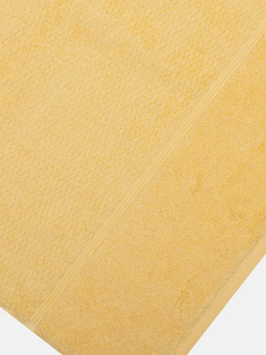 Möve Heimtextilien*Handtuchset 4-teilig - Pearl gelb uni