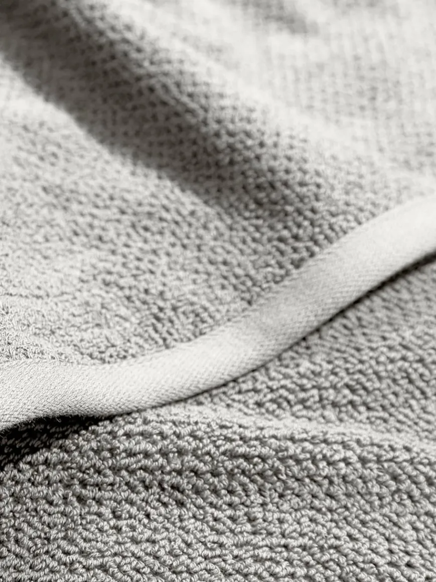 Ross Heimtextilien*Handtuchset 6-teilig - Selection Organic Cotton grau uni