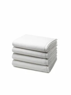 Ross Heimtextilien*Handtuchset 4-teilig - Sensual Skin weiß uni