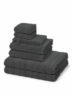 Ross Heimtextilien*Handtuchset 8-teilig - Sensual Skin grau uni