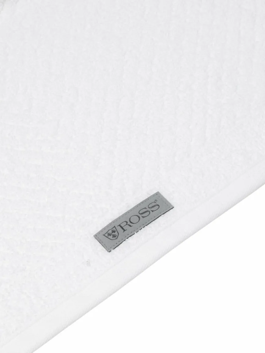 Ross Heimtextilien*Handtuchset 4-teilig - Smart weiß uni