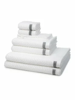 Ross Heimtextilien*Handtuchset 8-teilig - Smart weiß uni
