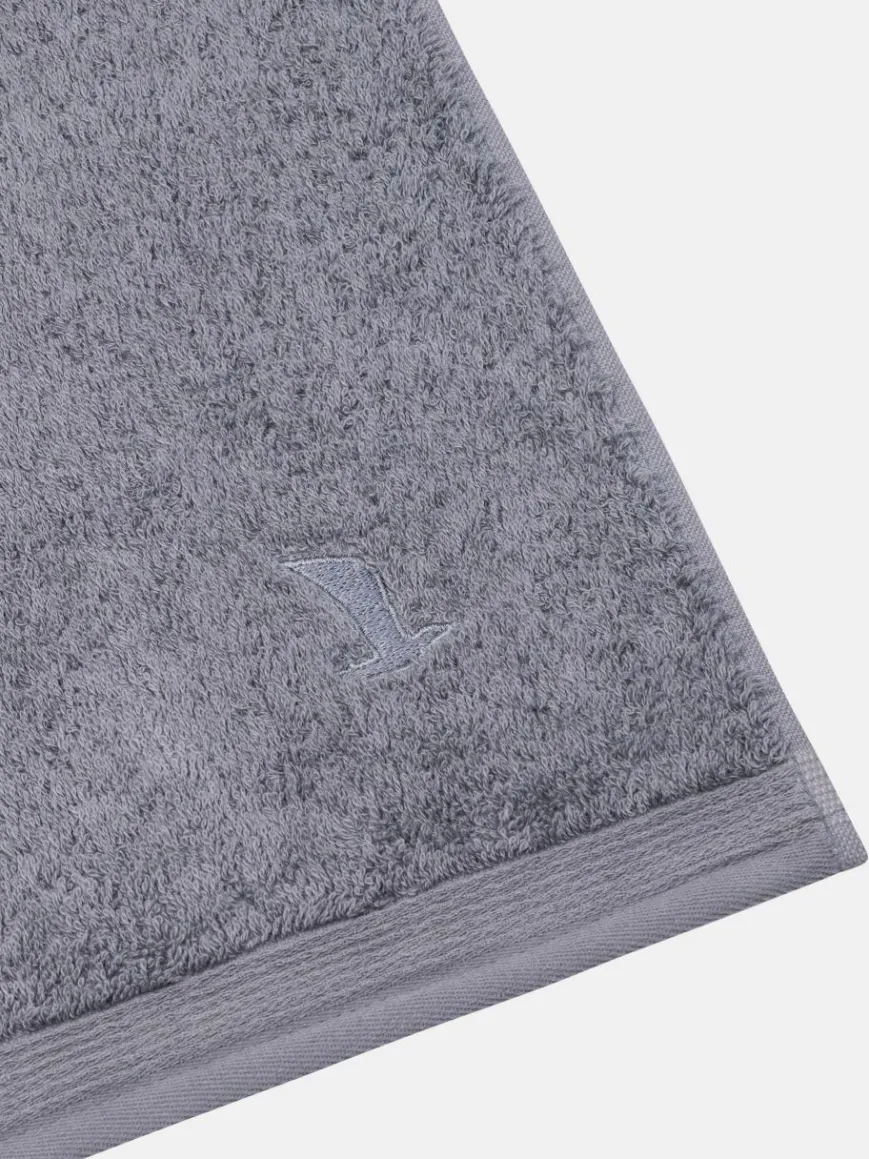 Möve Heimtextilien*Handtuchset 4-teilig - Superwuschel grau uni