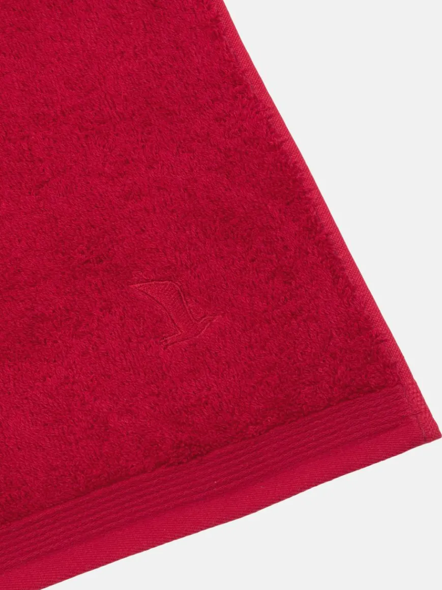 Möve Heimtextilien*Handtuchset 8-teilig - Superwuschel rot uni