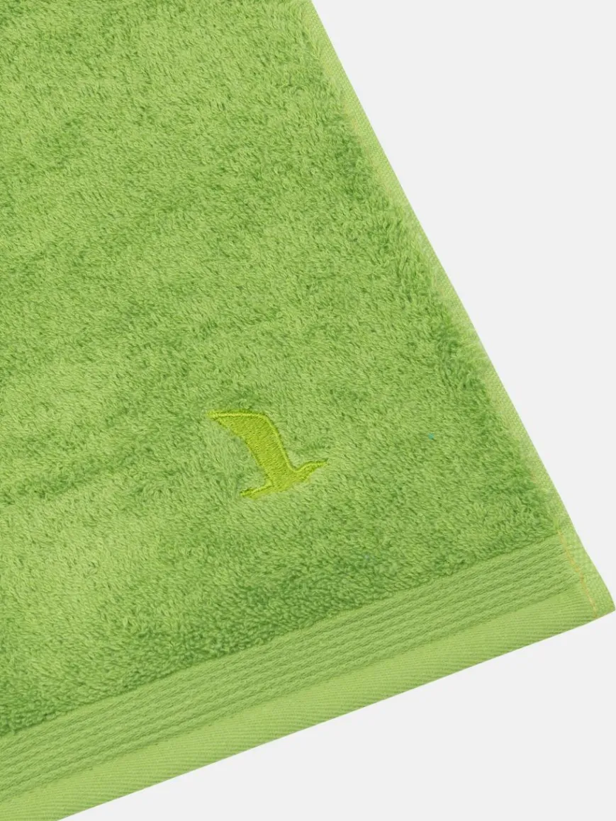 Möve Heimtextilien*Handtuchset 8-teilig - Superwuschel grün uni