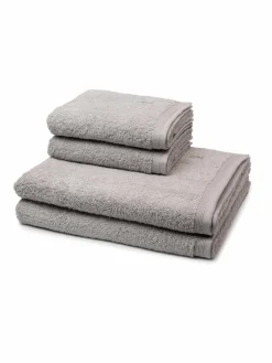 Möve Heimtextilien*Handtuchset 4-teilig - Superwuschel taupe uni
