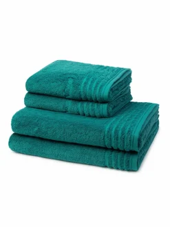 Vossen Heimtextilien*Handtuchset 4-teilig - Vienna Style Supersoft blau hellblau uni