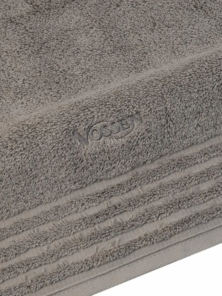 Vossen Heimtextilien*Handtuchset 8-teilig - Vienna Style Supersoft grau uni