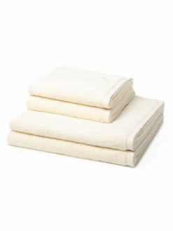 Ross Heimtextilien*Handtuchset 4-teilig - Vita beige uni