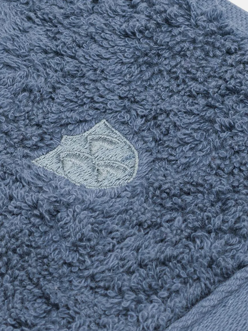 Ross Heimtextilien*Handtuchset 4-teilig - Vita blau uni