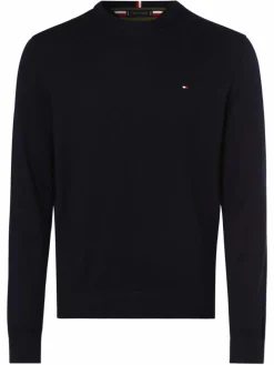 Tommy Hilfiger Pullover & Strickjacken*Herren Pullover mit Cashmere-Anteil marine uni