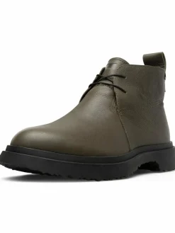 Camper Boots & Stiefeletten*Herren Schnürstiefel - Walden grün uni