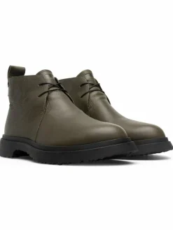Camper Boots & Stiefeletten*Herren Schnürstiefel - Walden grün uni