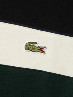 Lacoste Shirts & Tops*Herren T-Shirt schwarz mehrfarbig gemustert